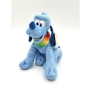 Disney Rainbow Collection PLUTO Plush Toy NEW W/TAGS  LIMITED EDITION